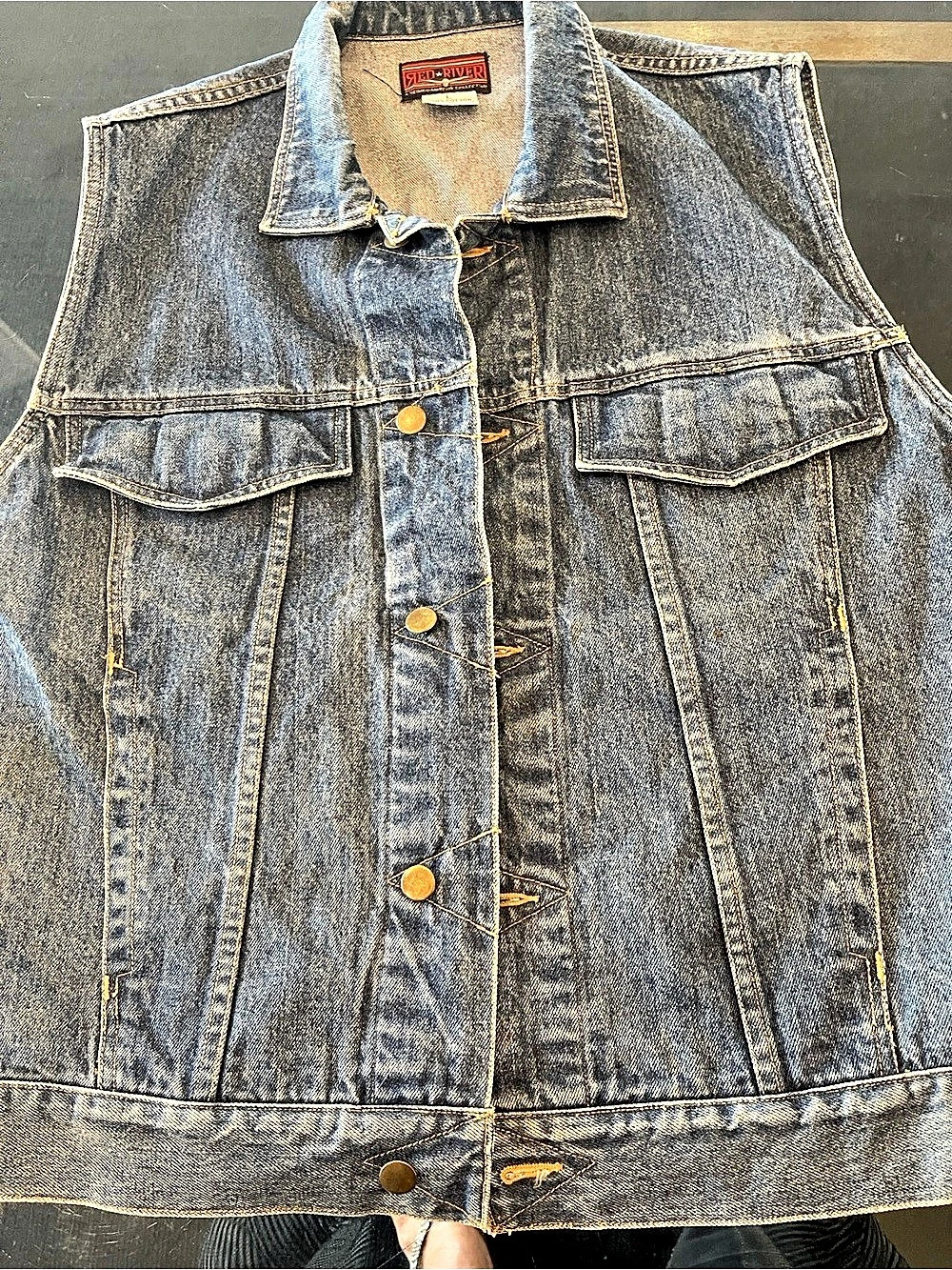 Levi's Denim Vest in Blue